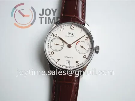 IWC Portuguese Real PR ZF 1:1 Best Edition SS 42mm Leather Strap A52010