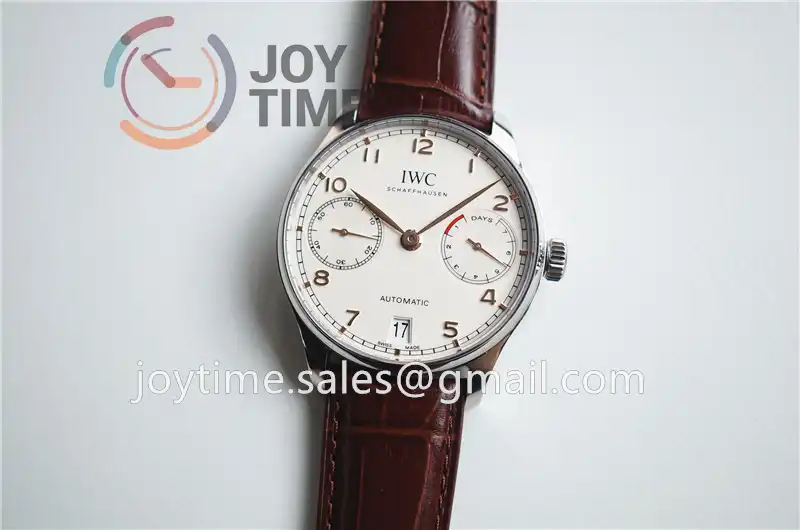 IWC Portuguese Real PR ZF 1:1 Best Edition SS 42mm Leather Strap A52010
