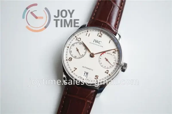 IWC Portuguese Real PR ZF 1:1 Best Edition SS 42mm Leather Strap A52010