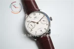 IWC Portuguese Real PR ZF 1:1 Best Edition SS 42mm Leather Strap A52010