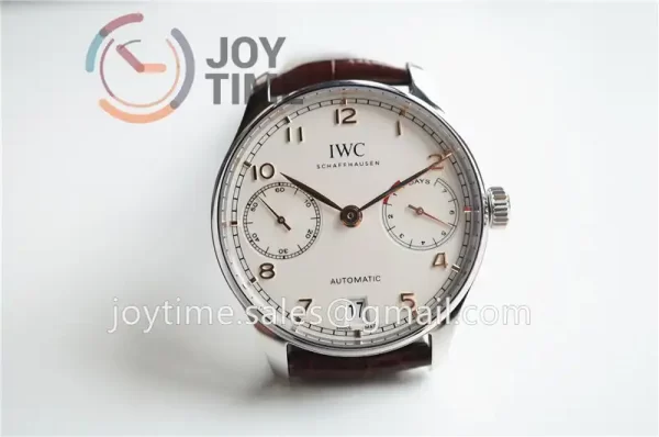 IWC Portuguese Real PR ZF 1:1 Best Edition SS 42mm Leather Strap A52010