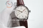 IWC Portuguese Real PR ZF 1:1 Best Edition SS 42mm Leather Strap A52010