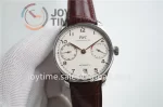 IWC Portuguese Real PR ZF 1:1 Best Edition SS 42mm Leather Strap A52010