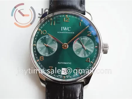 IWC Portuguese Real PR ZF 1:1 Best Edition SS 42mm Leather Strap A52010