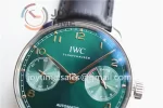 IWC Portuguese Real PR ZF 1:1 Best Edition SS 42mm Leather Strap A52010