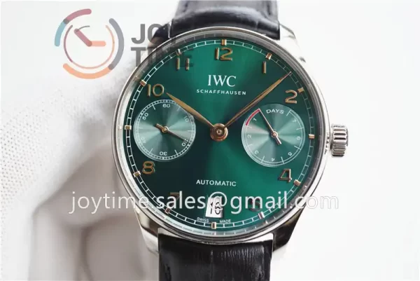 IWC Portuguese Real PR ZF 1:1 Best Edition SS 42mm Leather Strap A52010