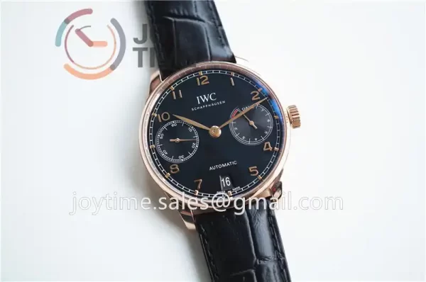 IWC Portuguese Real PR ZF 1:1 Best Edition RG 42mm Leather Strap A52010