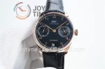 IWC Portuguese Real PR ZF 1:1 Best Edition RG 42mm Leather Strap A52010