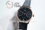 IWC Portuguese Real PR ZF 1:1 Best Edition RG 42mm Leather Strap A52010