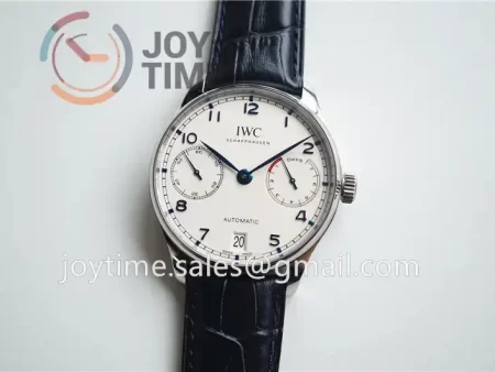 IWC Portuguese Real PR ZF 1:1 Best Edition SS 42mm Leather Strap A52010