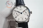 IWC Portuguese Real PR ZF 1:1 Best Edition SS 42mm Leather Strap A52010