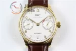 IWC Portuguese Real PR ZF 1:1 Best Edition YG 42mm Leather Strap A52010