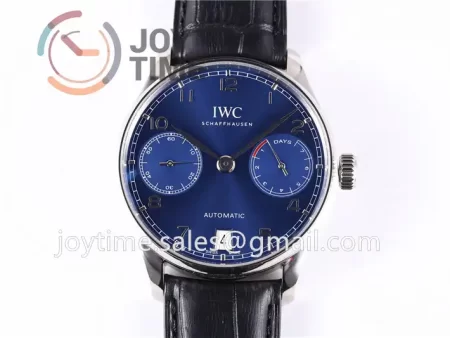 IWC Portuguese Real PR ZF 1:1 Best Edition SS 42mm Leather Strap A52010