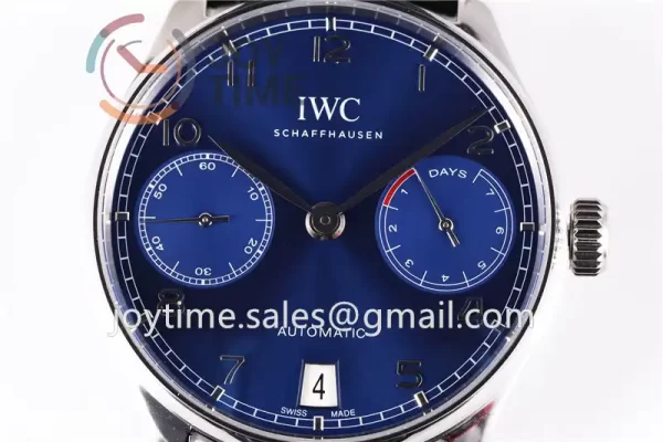 IWC Portuguese Real PR ZF 1:1 Best Edition SS 42mm Leather Strap A52010