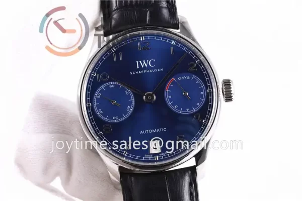 IWC Portuguese Real PR ZF 1:1 Best Edition SS 42mm Leather Strap A52010