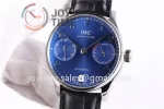 IWC Portuguese Real PR ZF 1:1 Best Edition SS 42mm Leather Strap A52010