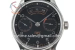 IWC Portuguese Real PR Real Annual Calendar ZF 1:1 Best Edition SS 44mm Leather Strap A52850