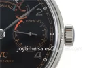 IWC Portuguese Real PR Real Annual Calendar ZF 1:1 Best Edition SS 44mm Leather Strap A52850