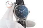 IWC Portuguese Real PR Real Annual Calendar ZF 1:1 Best Edition SS 44mm Leather Strap A52850