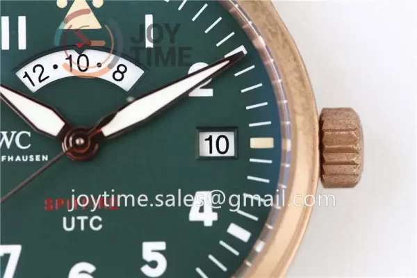 IWC Pilot UTC Spitfire “MJ271”  ZF 1:1 Best Edition Bronze 41mm Leather Strap A2836