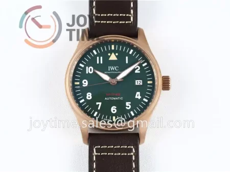 IWC Pilot Mark XVIII  ZF 1:1 Best Edition Bronze 39mm Leather Strap A2836