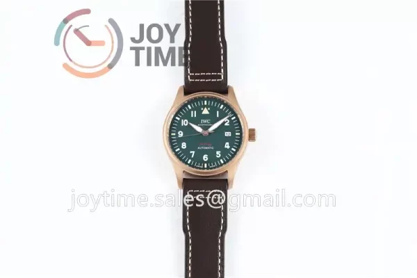 IWC Pilot Mark XVIII  ZF 1:1 Best Edition Bronze 39mm Leather Strap A2836