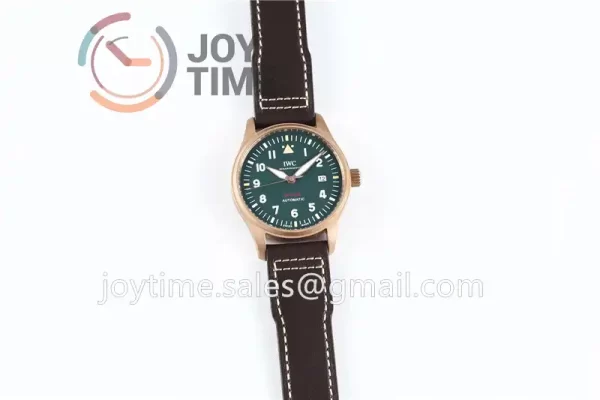 IWC Pilot Mark XVIII  ZF 1:1 Best Edition Bronze 39mm Leather Strap A2836