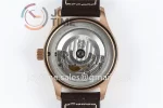 IWC Pilot Mark XVIII  ZF 1:1 Best Edition Bronze 39mm Leather Strap A2836