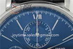 IWC Portofino Chrono ZF 1:1 Best Edition SS 42mm Leather Strap A7750