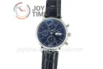 IWC Portofino Chrono ZF 1:1 Best Edition SS 42mm Leather Strap A7750