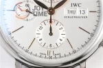 IWC Portofino Chrono ZF 1:1 Best Edition SS 42mm Leather Strap A7750