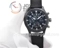 IWC Pilot Chronograph ZF 1:1 Best Edition Ceramic 44.5mm Nylon Strap A7750