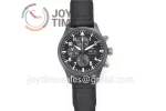 IWC Pilot Chronograph ZF 1:1 Best Edition Ceramic 44.5mm Nylon Strap A7750