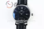 IWC Portofino Automatic AF 1:1 Best Edition SS 40mm Leather Strap A2892