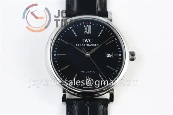 IWC Portofino Automatic AF 1:1 Best Edition SS 40mm Leather Strap A2892