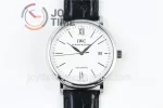 IWC Portofino Automatic AF 1:1 Best Edition SS 40mm Leather Strap A2892