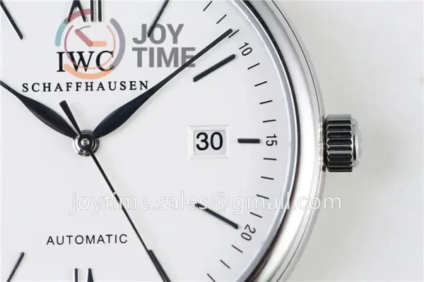 IWC Portofino Automatic AF 1:1 Best Edition SS 40mm Leather Strap A2892