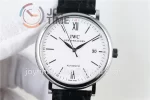 IWC Portofino Automatic AF 1:1 Best Edition SS 40mm Leather Strap A2892