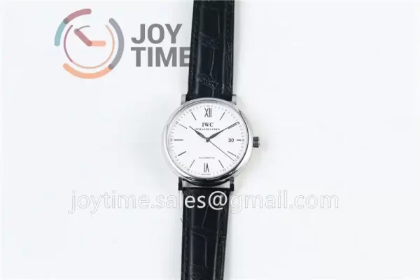 IWC Portofino Automatic AF 1:1 Best Edition SS 40mm Leather Strap A2892