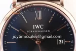 IWC Portofino Automatic ZF 1:1 Best Edition RG 40mm Leather Strap Miyota9015