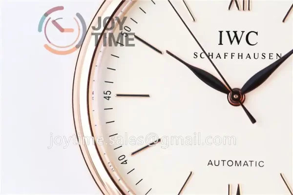 IWC Portofino Automatic ZF 1:1 Best Edition RG 40mm Leather Strap Miyota9015