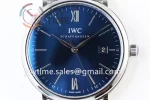 IWC Portofino Automatic ZF 1:1 Best Edition SS 40mm Leather Strap Miyota9015