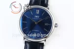 IWC Portofino Automatic ZF 1:1 Best Edition SS 40mm Leather Strap Miyota9015