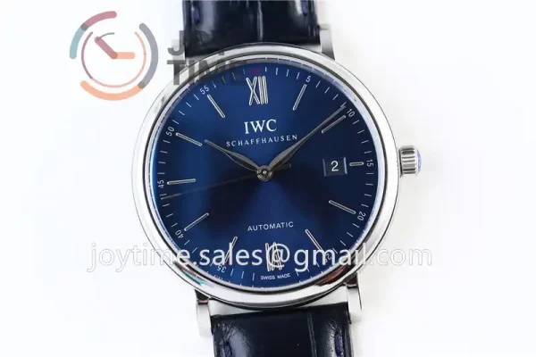 IWC Portofino Automatic ZF 1:1 Best Edition SS 40mm Leather Strap Miyota9015