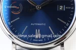 IWC Portofino Automatic ZF 1:1 Best Edition SS 40mm Leather Strap Miyota9015