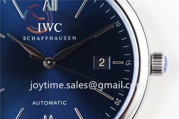 IWC Portofino Automatic ZF 1:1 Best Edition SS 40mm Leather Strap Miyota9015