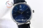 IWC Portofino Automatic ZF 1:1 Best Edition SS 40mm Leather Strap Miyota9015