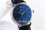 IWC Portofino Automatic ZF 1:1 Best Edition SS 40mm Leather Strap Miyota9015