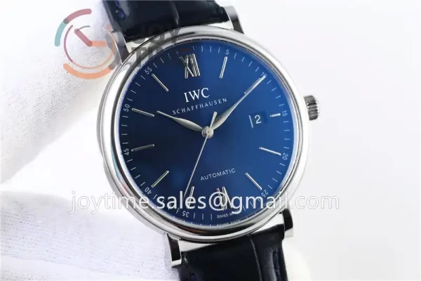 IWC Portofino Automatic ZF 1:1 Best Edition SS 40mm Leather Strap Miyota9015