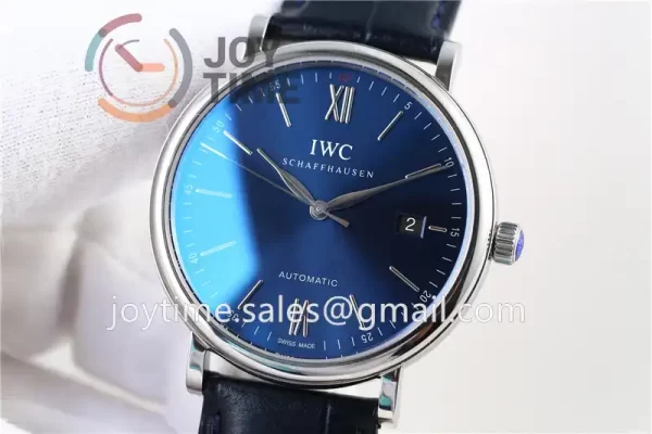 IWC Portofino Automatic ZF 1:1 Best Edition SS 40mm Leather Strap Miyota9015